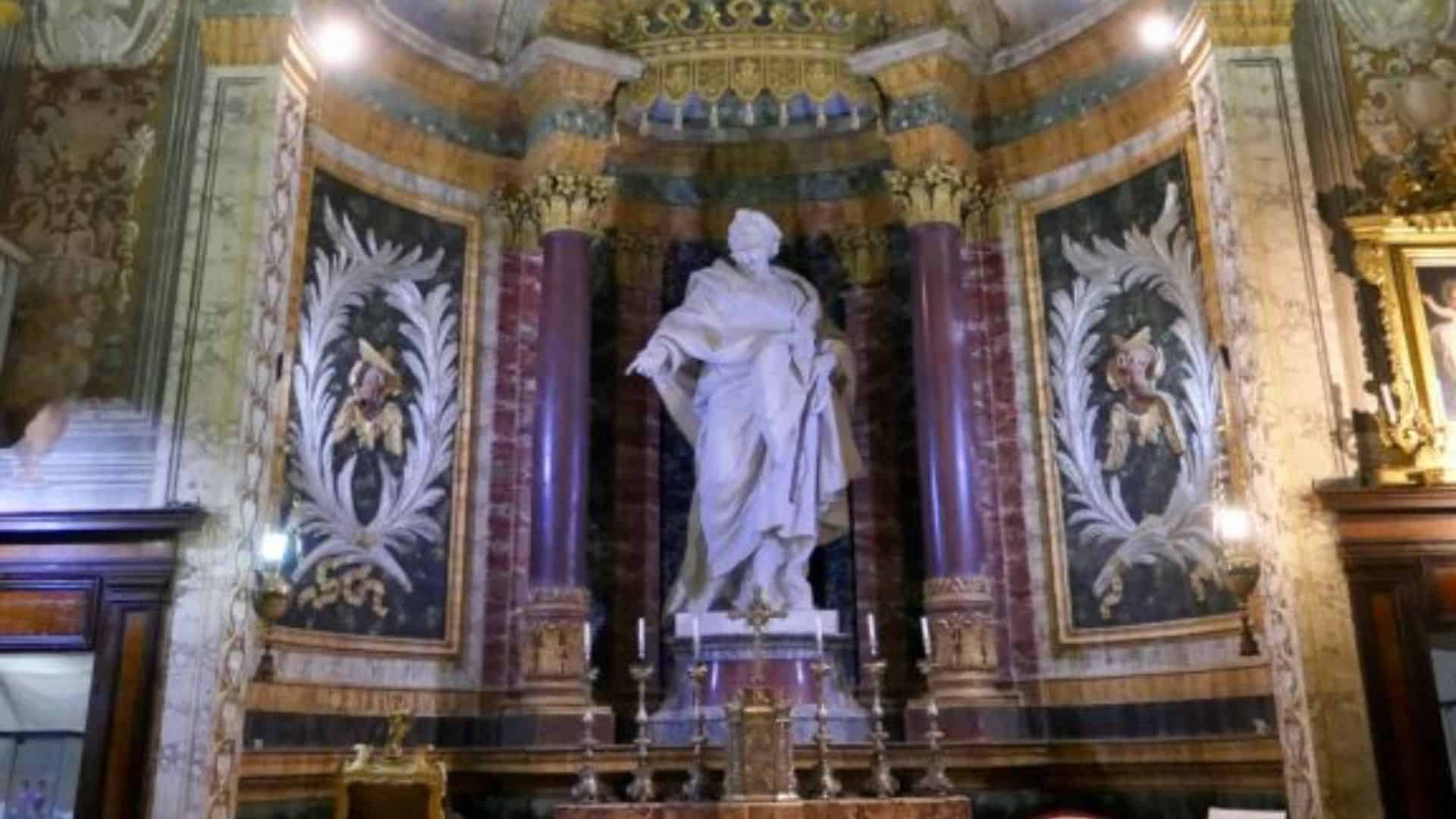 Interno dell'oratorio di San Giuseppe